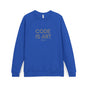 Code Is Art Raglan Sweatshirt — Programmer Graphic Crewneck