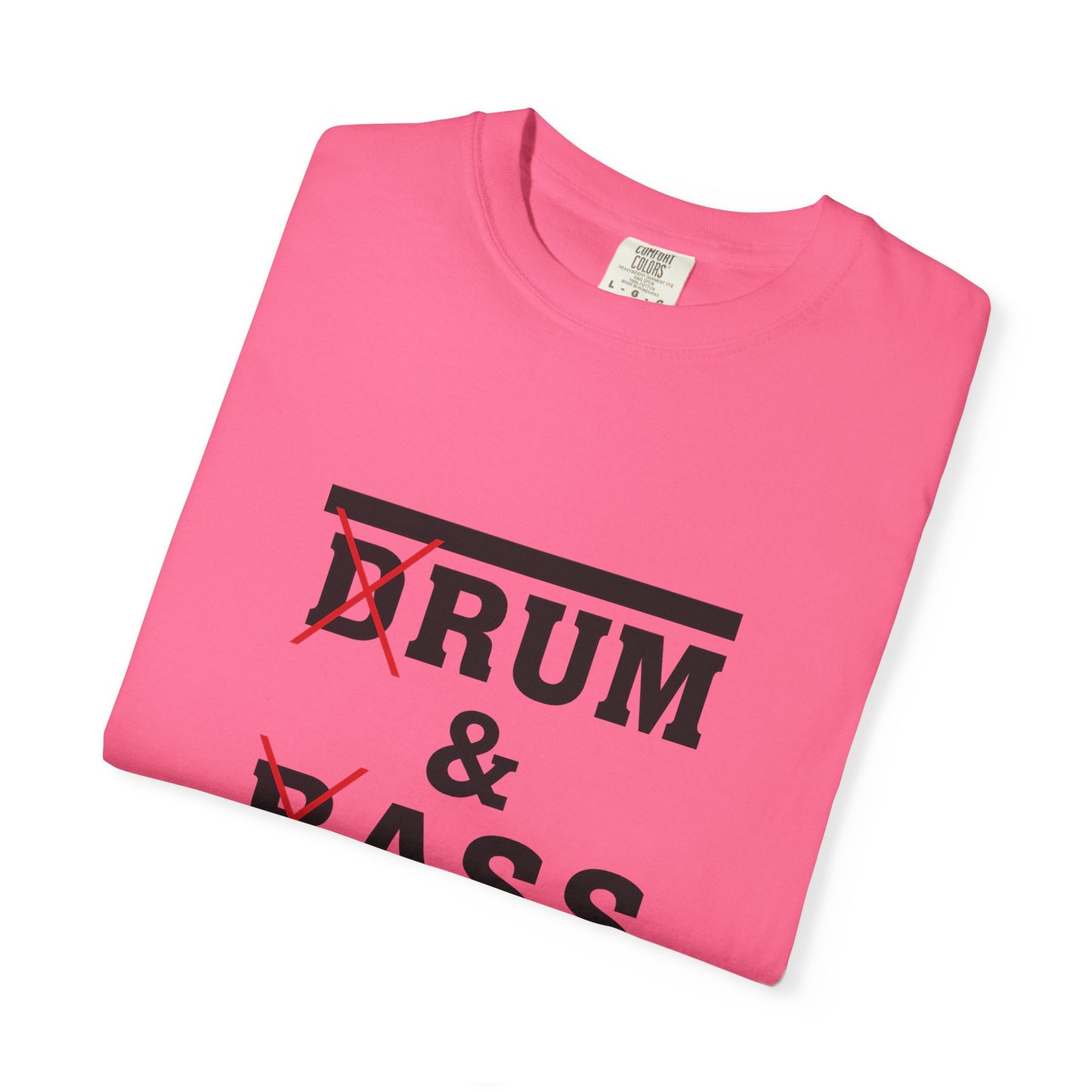 Comfort Colors, (D)rum & (B)ass Unisex T-Shirt - Vibrant Music Tee for Festival Lovers, Streetwear Style, Gift for Musicians, Casual Wear