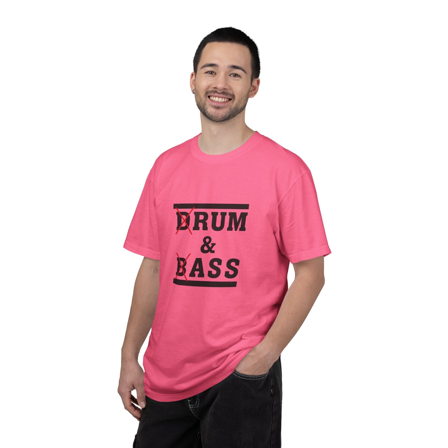 Comfort Colors, (D)rum & (B)ass Unisex T-Shirt - Vibrant Music Tee for Festival Lovers, Streetwear Style, Gift for Musicians, Casual Wear
