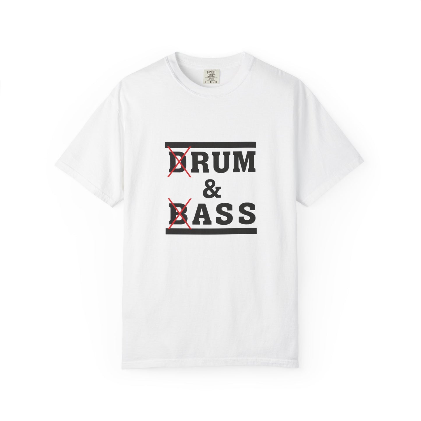 Comfort Colors, (D)rum & (B)ass Unisex T-Shirt - Vibrant Music Tee for Festival Lovers, Streetwear Style, Gift for Musicians, Casual Wear