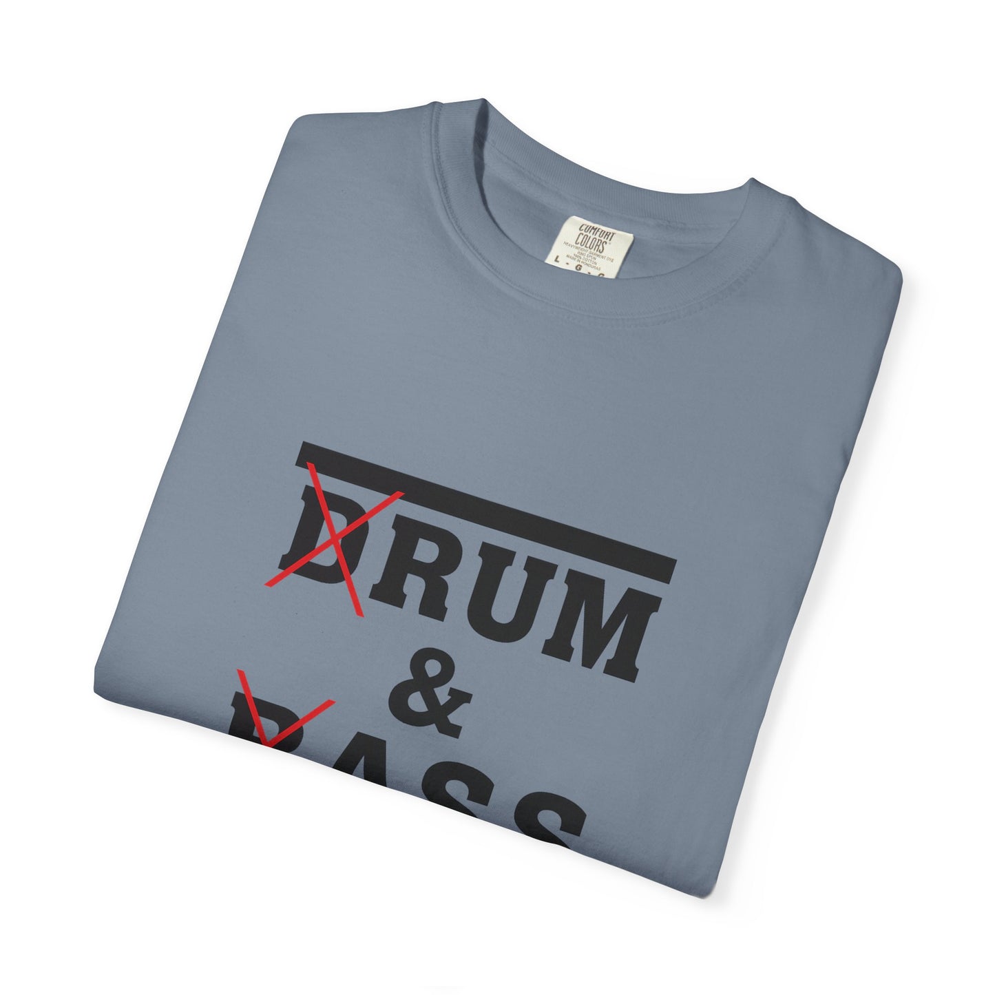 Comfort Colors, (D)rum & (B)ass Unisex T-Shirt - Vibrant Music Tee for Festival Lovers, Streetwear Style, Gift for Musicians, Casual Wear