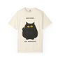 Whimsical Cat Tee - Anxious But Managing T-shirt, Cute Graphic Tee, Animal Lover Gift, Mental Health Awareness, Cozy Casual Wear