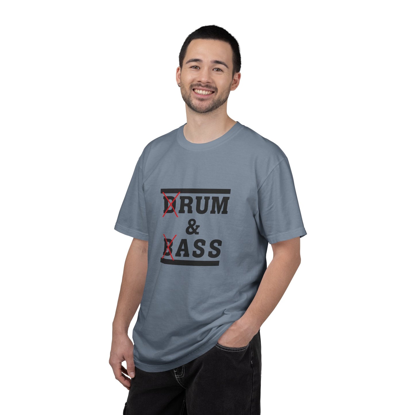 Comfort Colors, (D)rum & (B)ass Unisex T-Shirt - Vibrant Music Tee for Festival Lovers, Streetwear Style, Gift for Musicians, Casual Wear