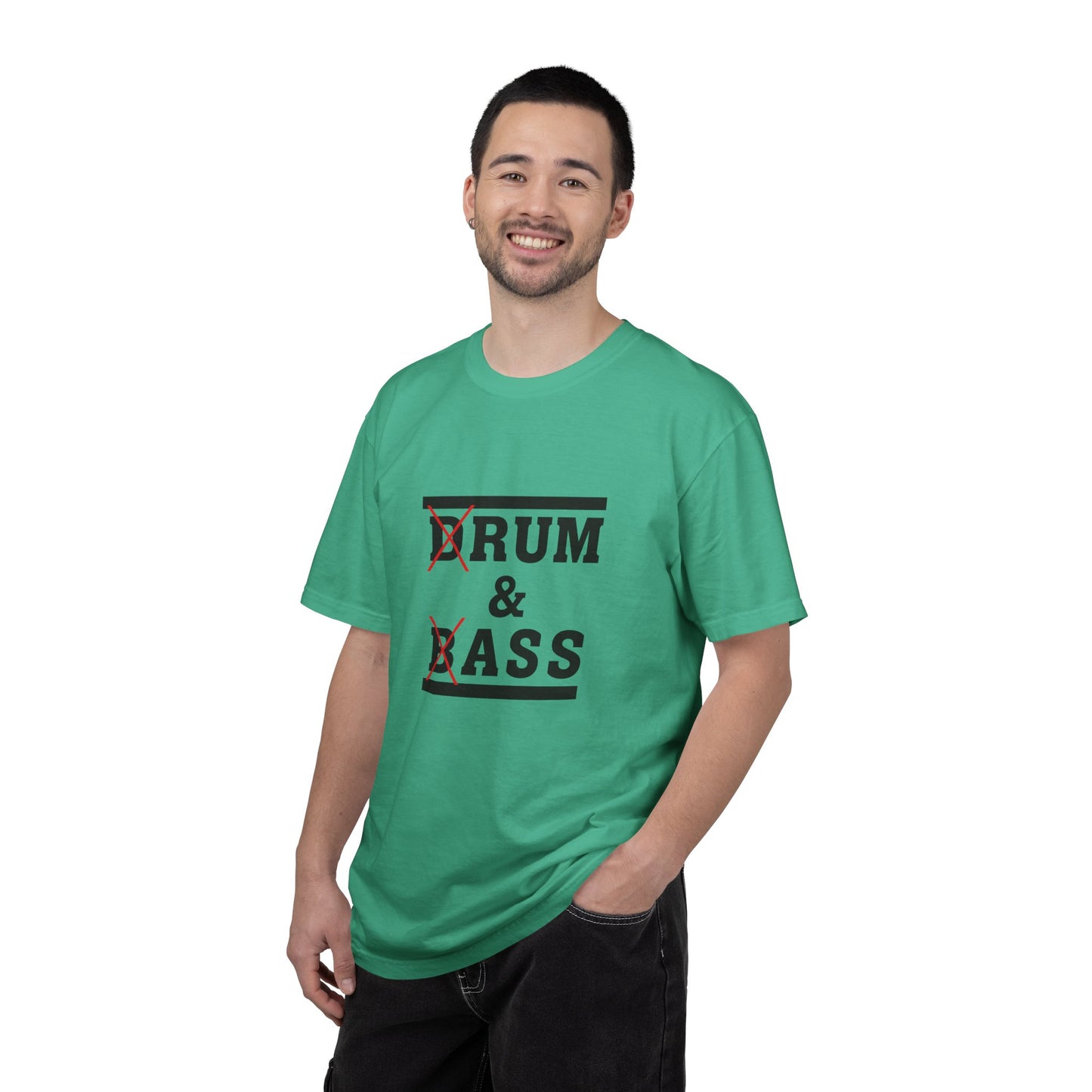 Comfort Colors, (D)rum & (B)ass Unisex T-Shirt - Vibrant Music Tee for Festival Lovers, Streetwear Style, Gift for Musicians, Casual Wear