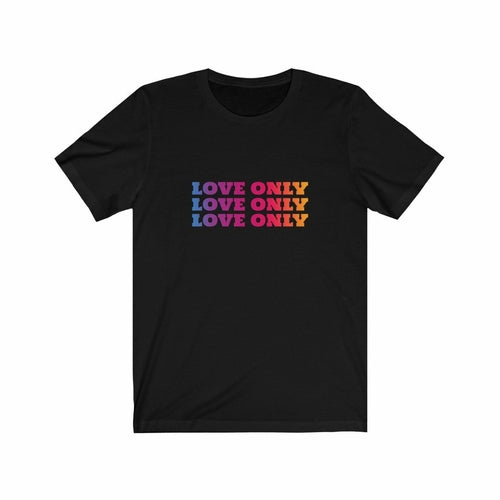 Love Only Colorful Short Sleeve Tee