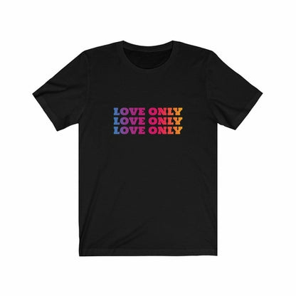 Love Only Colorful Short Sleeve Tee