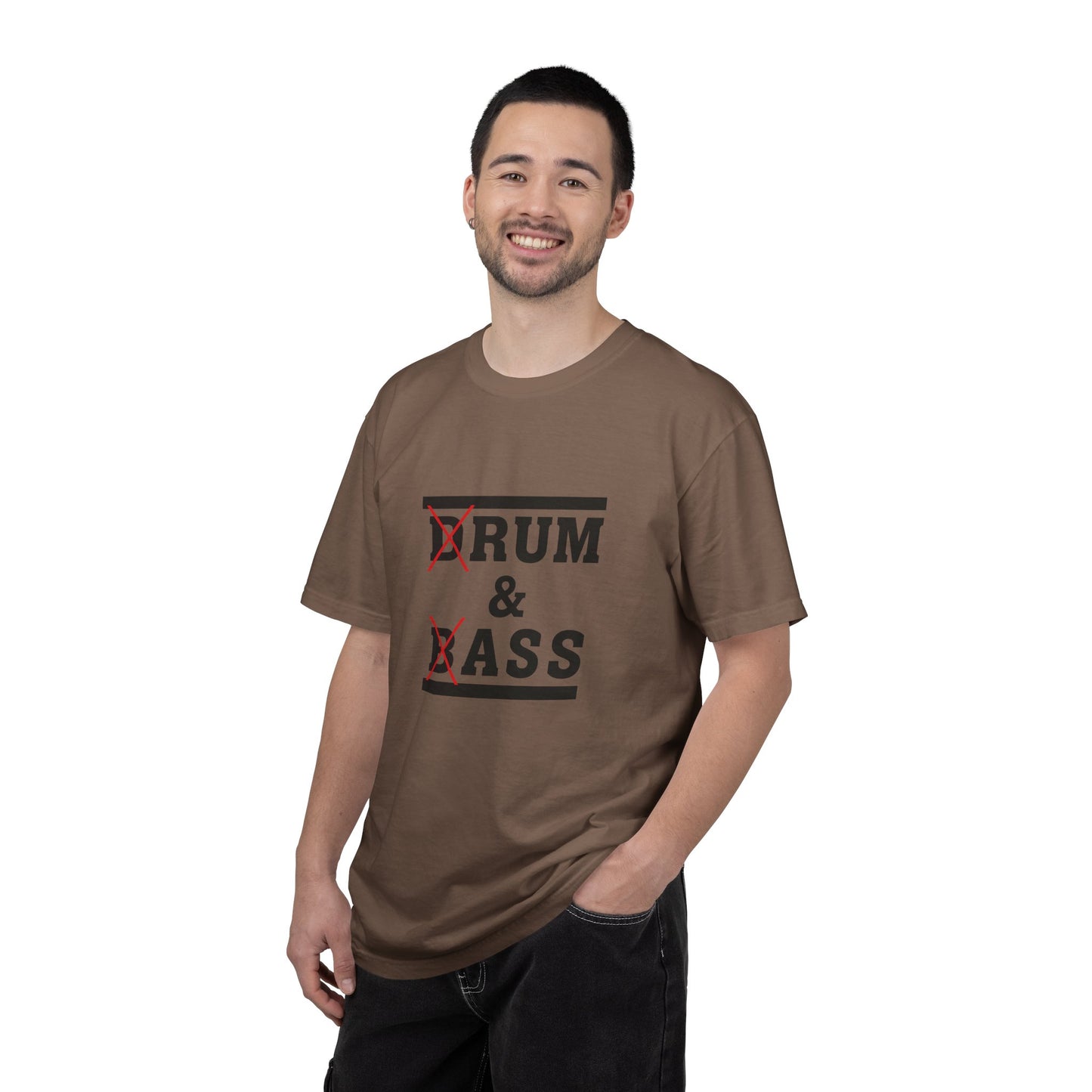Comfort Colors, (D)rum & (B)ass Unisex T-Shirt - Vibrant Music Tee for Festival Lovers, Streetwear Style, Gift for Musicians, Casual Wear
