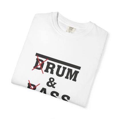 Comfort Colors, (D)rum & (B)ass Unisex T-Shirt - Vibrant Music Tee for Festival Lovers, Streetwear Style, Gift for Musicians, Casual Wear