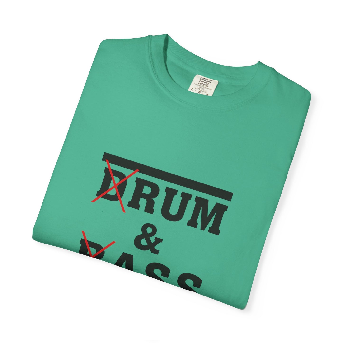Comfort Colors, (D)rum & (B)ass Unisex T-Shirt - Vibrant Music Tee for Festival Lovers, Streetwear Style, Gift for Musicians, Casual Wear