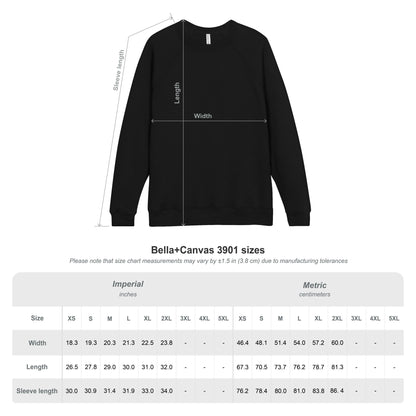 Code Is Art Raglan Sweatshirt — Programmer Graphic Crewneck