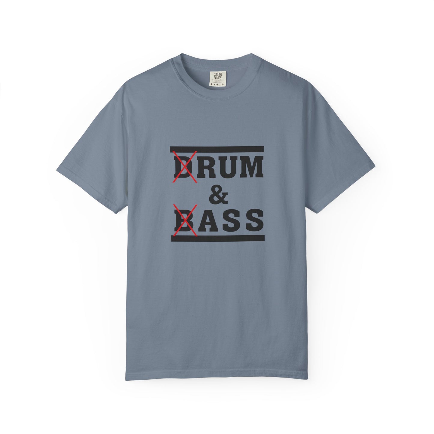 Comfort Colors, (D)rum & (B)ass Unisex T-Shirt - Vibrant Music Tee for Festival Lovers, Streetwear Style, Gift for Musicians, Casual Wear