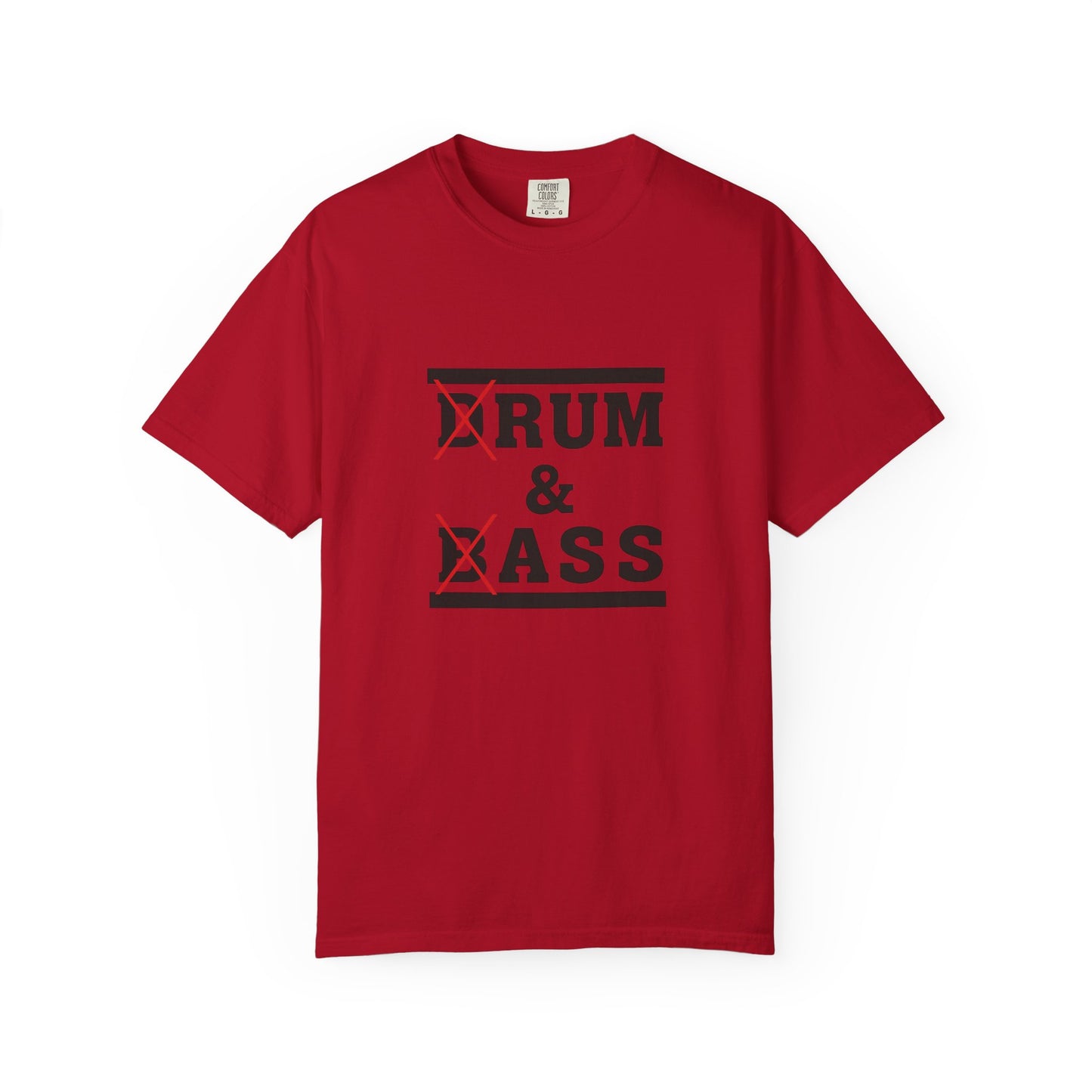 Comfort Colors, (D)rum & (B)ass Unisex T-Shirt - Vibrant Music Tee for Festival Lovers, Streetwear Style, Gift for Musicians, Casual Wear