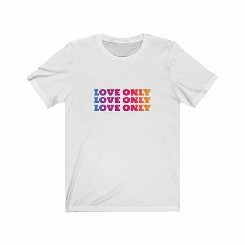 Love Only Colorful Short Sleeve Tee