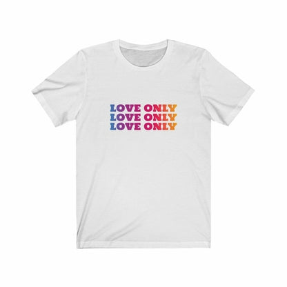 Love Only Colorful Short Sleeve Tee