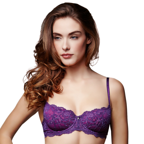Lace Demi Cup Bra Montelle Intimates Coquette