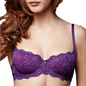 Lace Demi Cup Bra Montelle Intimates Coquette